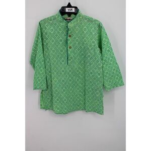 Fabindia Kurta Size 2-3 Yrs  Boys Green